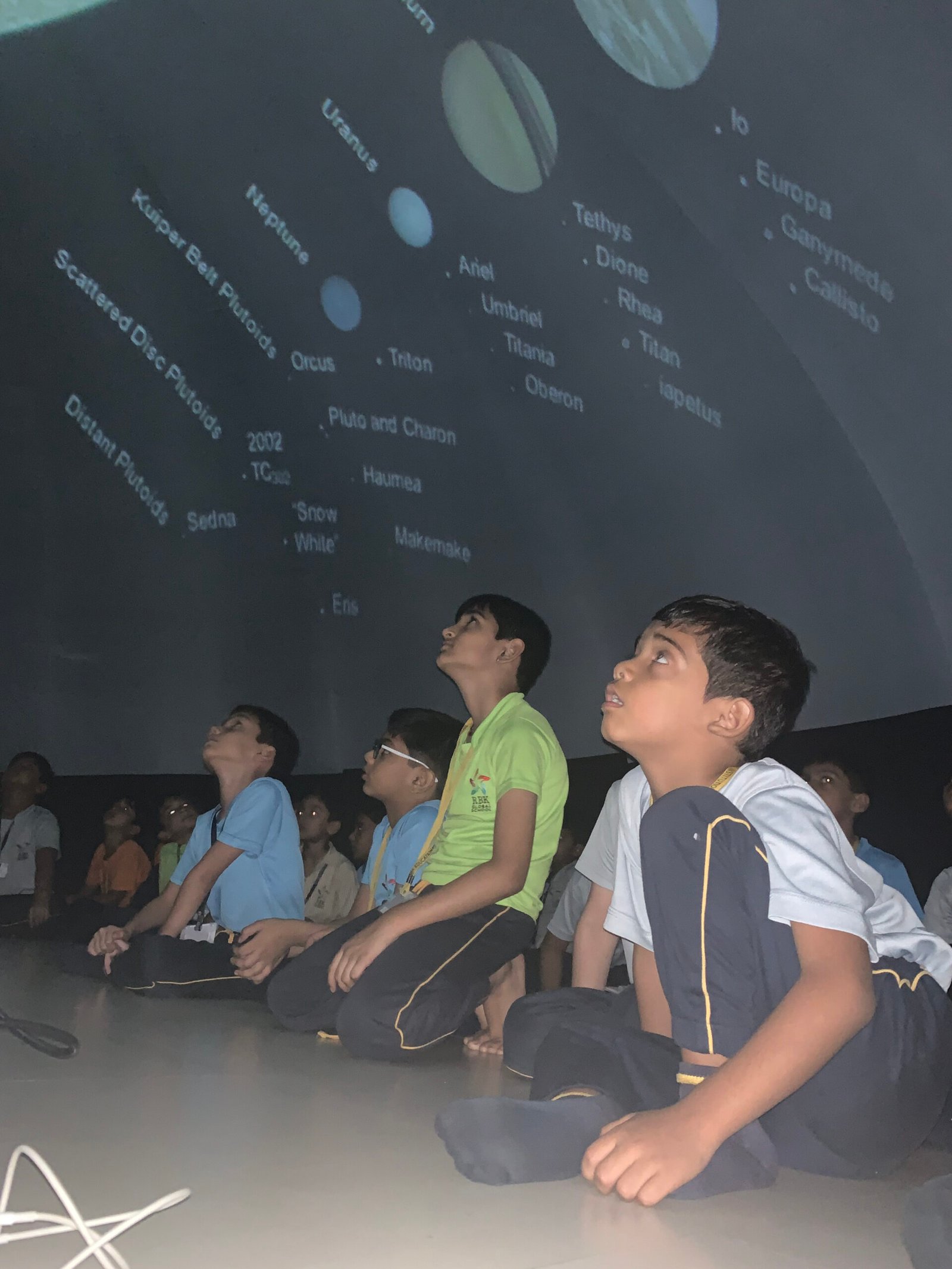 Students in classroom